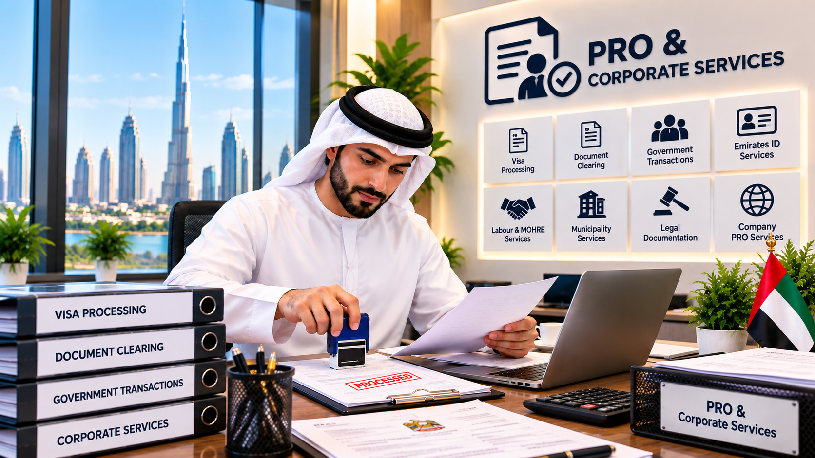 Corporate PRO services